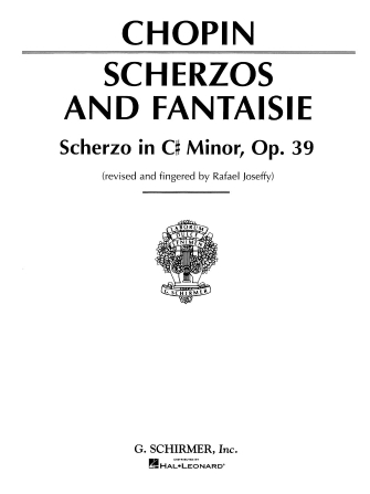 Scherzo Op. 39 in C# Minor