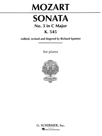 Sonata No. 3 in C Major K545