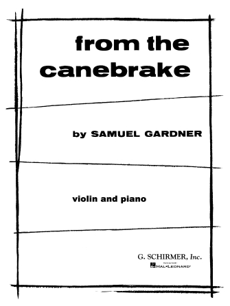 From the Canebrake From the Canebrake