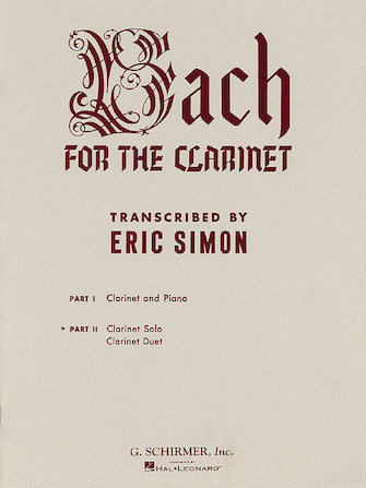 Bach for the Clarinet – Part 2