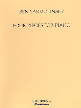 Four Pieces for Piano Four Pieces for Piano
