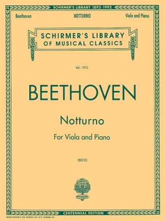 Notturno For Viola And Piano Centennial Edition