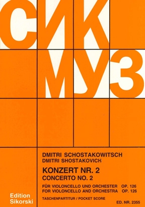 Concerto No. 2 for Cello and Orchestra Op. 126
