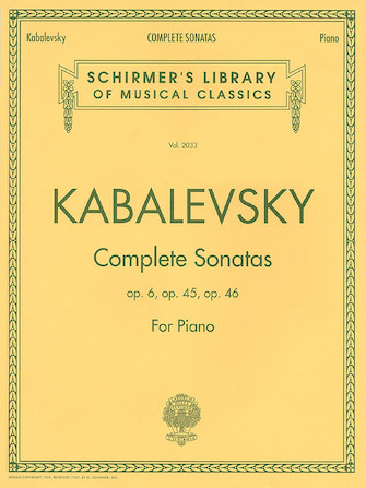 Dmitri Kabalevsky - Complete Sonatas for Piano