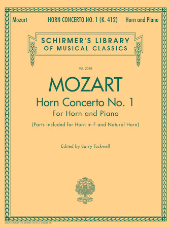 Concerto No. 1 K. 412