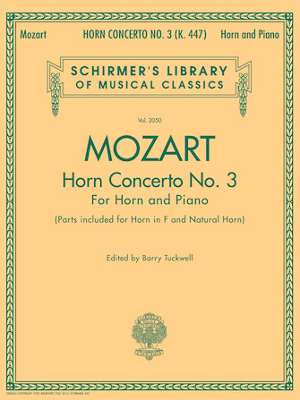 Concerto No. 3 K. 447