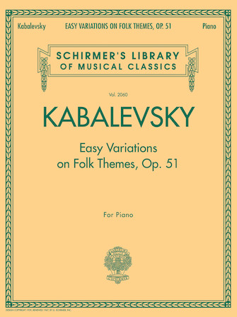 Easy Variations on Folk Themes Op. 51 Easy Variations on Folk Themes Op. 51