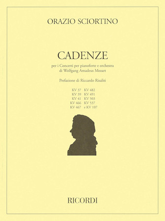 Cadenzas to Mozart Piano Concertos Cadenzas to Mozart Piano Concertos