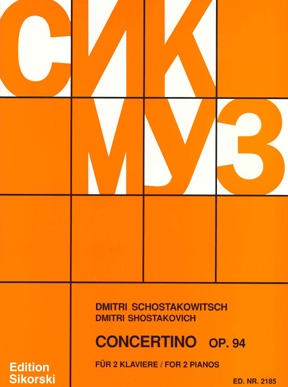 Concertino for 2 Pianos Op. 94