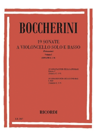 19 Sonatas Vol. 1 (Nos. 1-9)