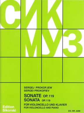 Sonata for Cello and Piano Op. 119