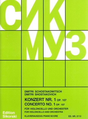 Concerto No. 1 for Violoncello and Orchestra Op. 107 – Revised Edition
