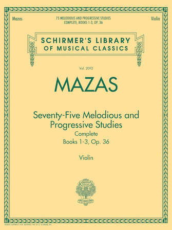 75 Melodious and Progressive Studies Complete Op. 36 75 Melodious and Progressive Studies Complete Op. 36