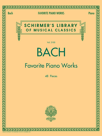 Bach Favorite Piano Works Bach Favorite Piano Works