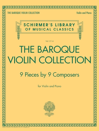 The Baroque Violin Collection – 9 Pieces by 9 Composers