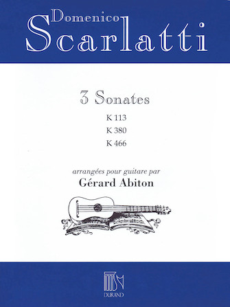 Domenico Scarlatti – Three Sonatas Domenico Scarlatti – Three Sonatas