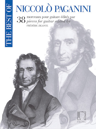 The Best of Niccolò Paganini: 38 Pieces for Guitar