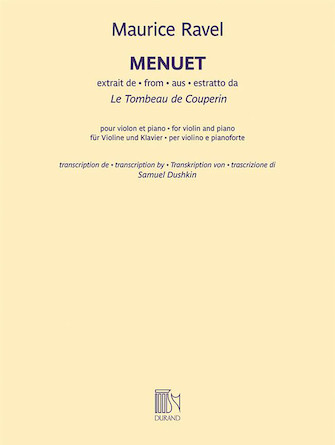Menuet from Le Tombeau de Couperin