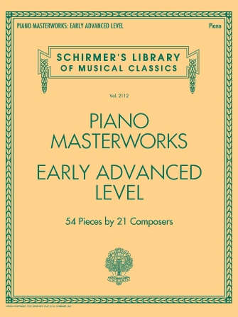 Piano Masterworks - Early Advanced Level