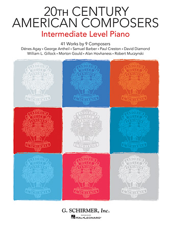 20th Century American Composers – Intermediate Level Piano