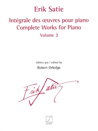 Complete Works for Piano – Volume 3