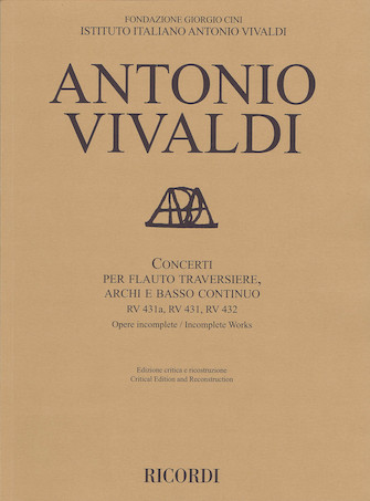 Concerti Rv 431a 431 432 Transversal (Modern) Flute Strings Concerti Rv 431a 431 432 Transversal (Modern) Flute Strings
