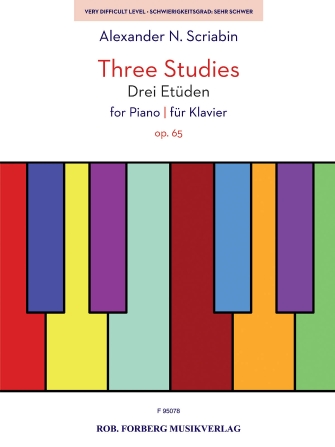 Three Studies for Piano Op. 65 Three Studies for Piano Op. 65