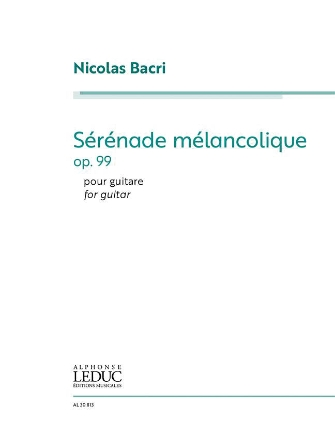 Sérénade melancolique
