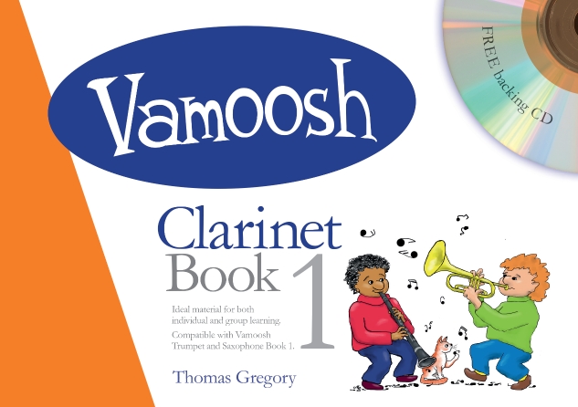 Vamoosh Clarinet Book 1 – Book/cd