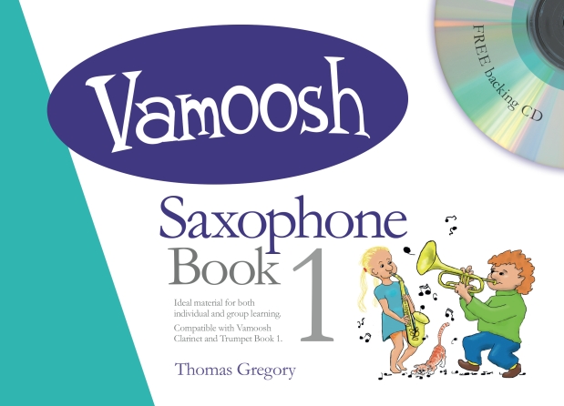 Vamoosh Saxophone Book 1 – Book/cd
