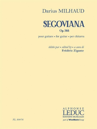 Segoviana, Op. 366