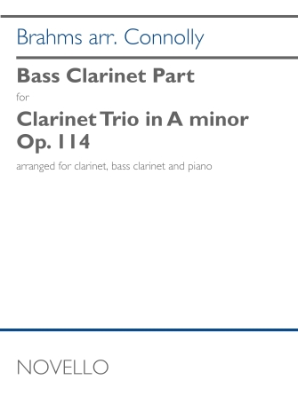 Clarinet Trio in A Minor Op. 114 (Bass Clarinet Part)