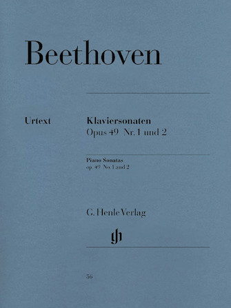 2 Easy Piano Sonatas: No. 19 in G Minor Op. 49 No. 1 and No. 20 in G Major Op. 49 No. 2