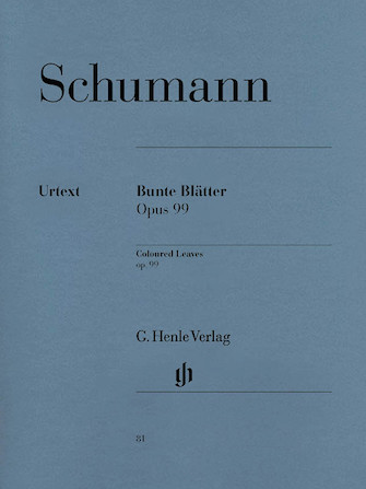 Coloured Leaves (Bunte Blätter) Op. 99