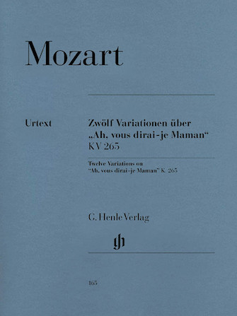 12 Variations on Ah Vous Dirai-Je Maman K265 (300e)