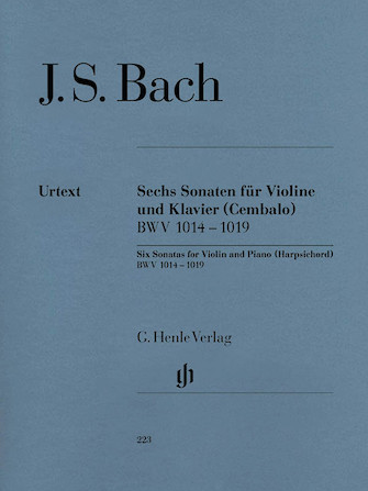 6 Sonatas for Violin and Piano (Harpsichord) BWV 1014-1019