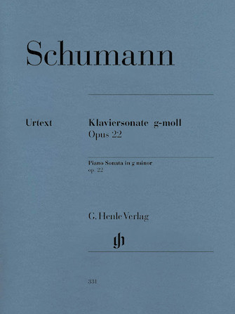 Piano Sonata in G minor Op. 22 (with Original Last Movement)