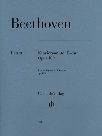Piano Sonata No. 30 in E Major Op. 109