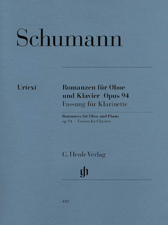Romances for Oboe and Piano Op. 94 Romances for Oboe and Piano Op. 94