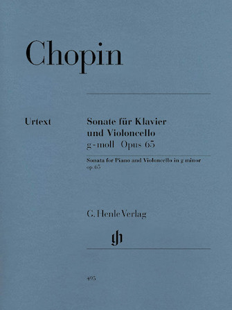 Sonata for Violoncello and Piano G minor Op. 65 Sonata for Violoncello and Piano G minor Op. 65
