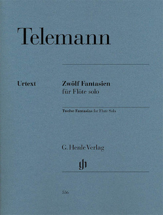 12 Fantasias for Flute Solo TWV 40:2-13 12 Fantasias for Flute Solo TWV 40:2-13