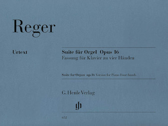 Suite in E minor for Organ Op. 16 – First Edition Suite in E minor for Organ Op. 16 – First Edition