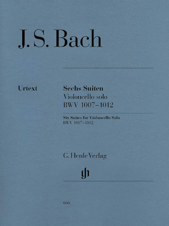 6 Suites for Violoncello Solo BWV 1007-1012