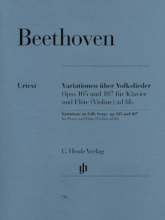 Variations on Folk Songs Op. 105 and 107 Variations on Folk Songs Op. 105 and 107