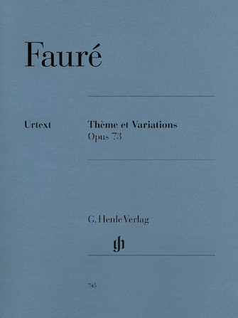 Thème et Variations Op. 73