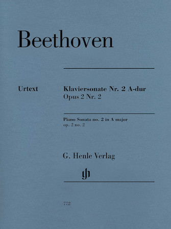 Piano Sonata No. 2 in A Major Op. 2 No. 2