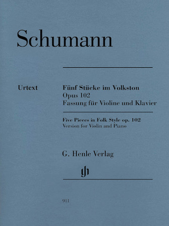 5 Pieces in Folk Style Op. 102 5 Pieces in Folk Style Op. 102