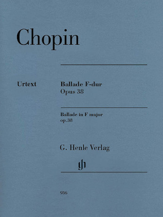 Ballade in F Major Op. 38 Ballade in F Major Op. 38