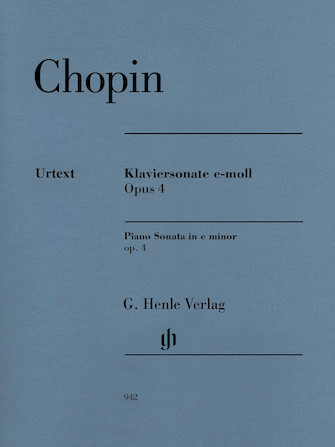 Piano Sonata in C minor Op. 4