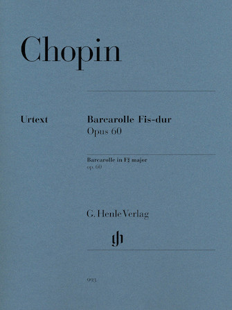 Frédéric Chopin - Barcarolle in F-sharp Major Op. 60